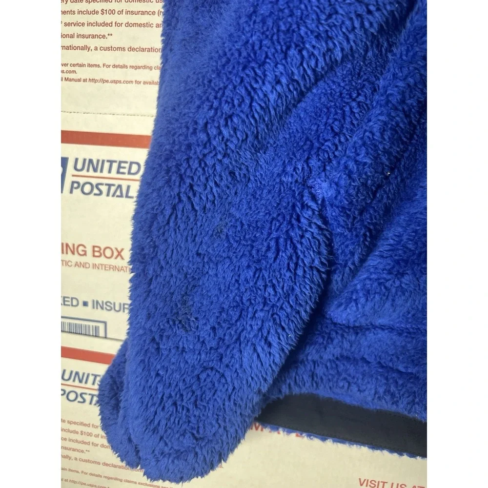 The North Face Campshire Pullover Royal Blue Center Pocket‎ Sherpa Men's XL